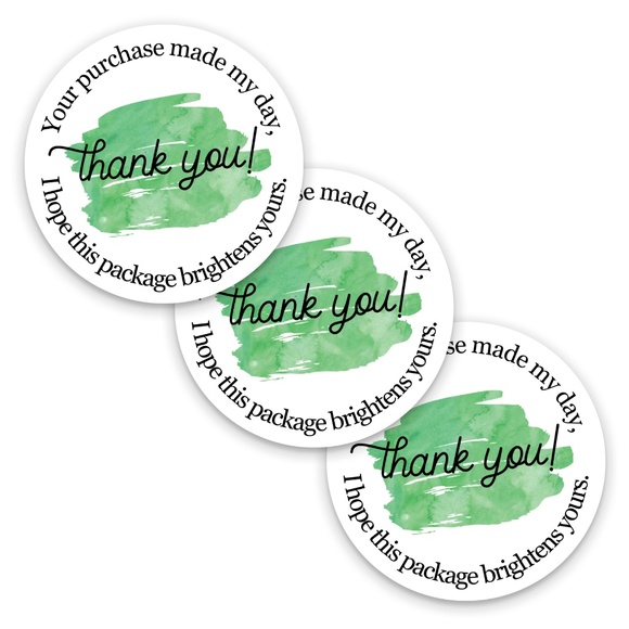 96 Posh Packaging Sticker Labels 2" Round Poshmark - Picture 2 of 6